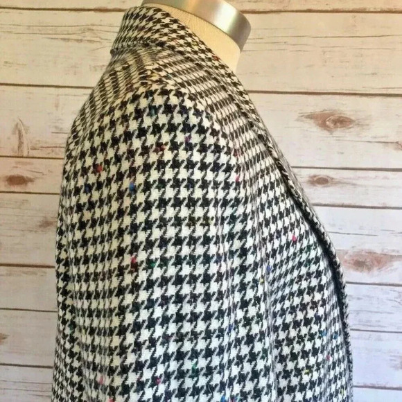 CASABLANCA Women Fully Lined Front Open Multi-Colored Blazer Jacket Size 6 - Picture 7 of 12